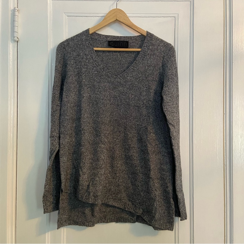 Quinn Cashmere Asymmetric sweater
